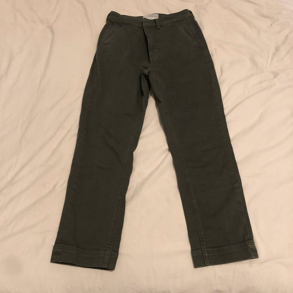 Everlane The Slim Leg Crop Pant